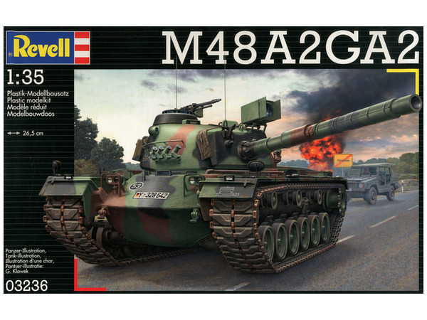 Amazon | ドイツレベル 1/35 M48 A2/A2C 03206 プラモデル