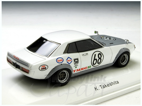 1/43 トヨタ セリカ 1600GT 1972 日本グランプリTS-a 2位 #68