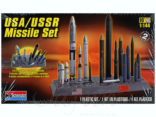 【新品・未組立】アメリカ/ソビエト ミサイルセット 1/144 プラモデル 1/144 アメリカ/ソビエト ミサイルセット | HLJ.co.jp