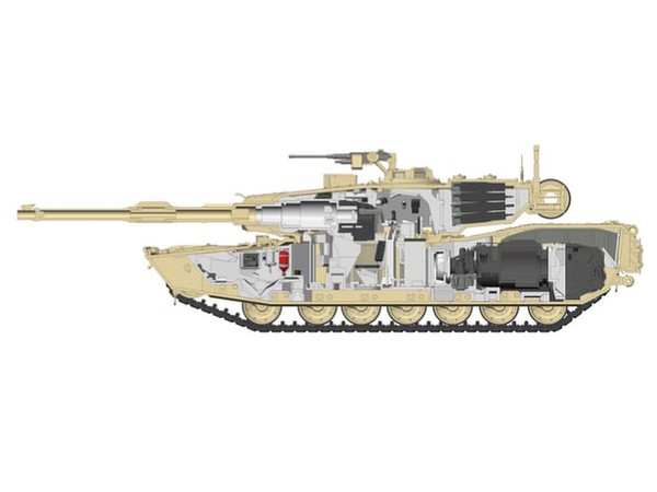 1/35 M1A1/A2 エイブラムス w/フルインテリア 2 in 1 | HLJ.co.jp