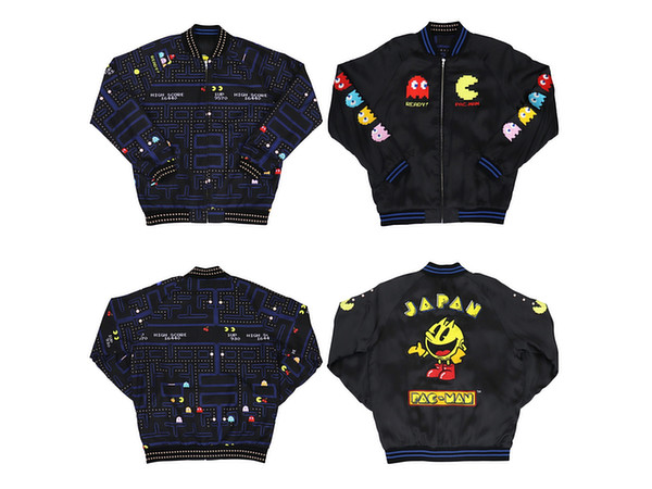PACMAN スカジャン (リバーシブル) ブラック M | HLJ.co.jp
