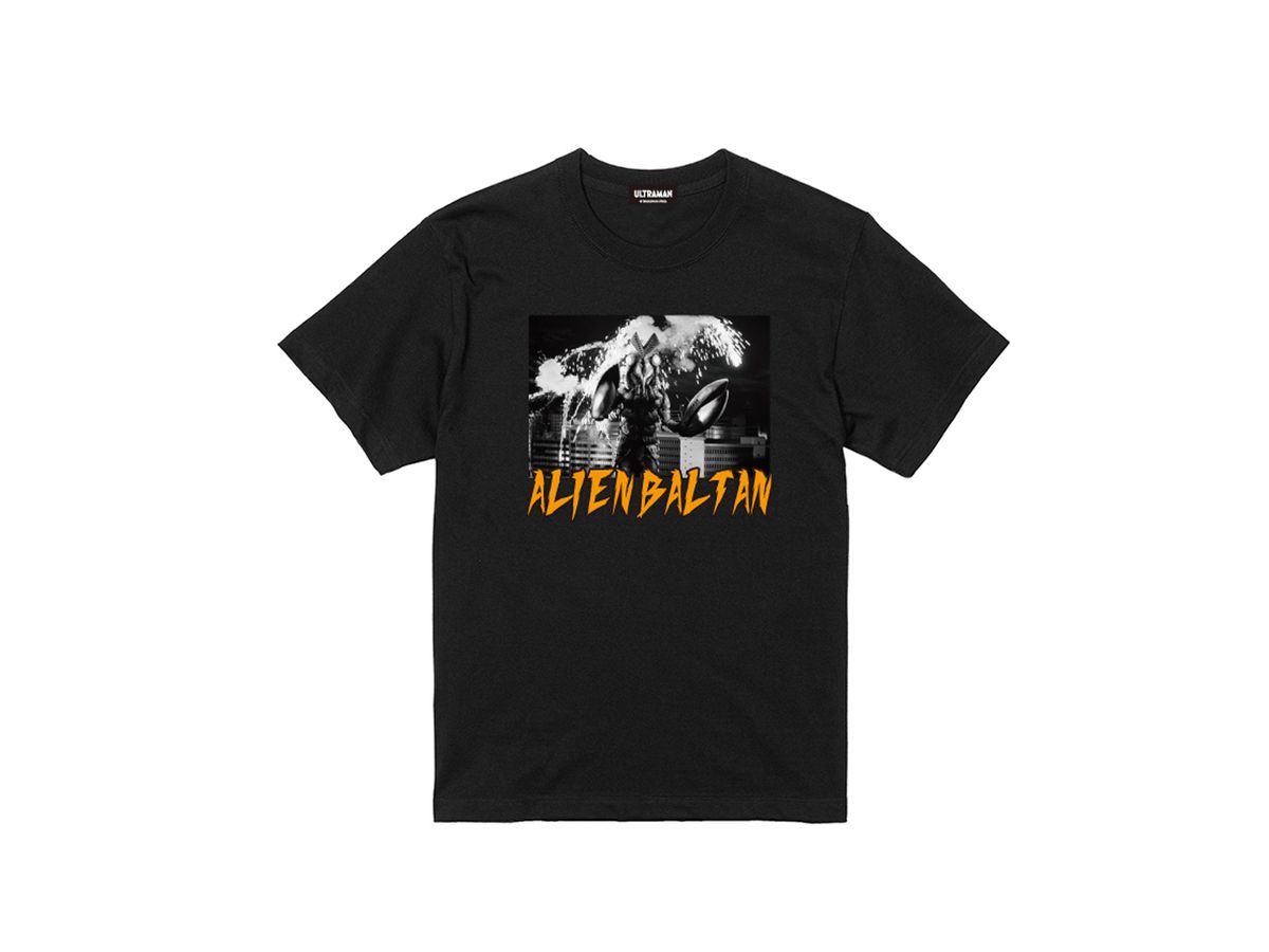 ウルトラマン バルタン星人フォトtシャツ Bk L ウルトラマン バルタン星人フォトtシャツ Bk L
