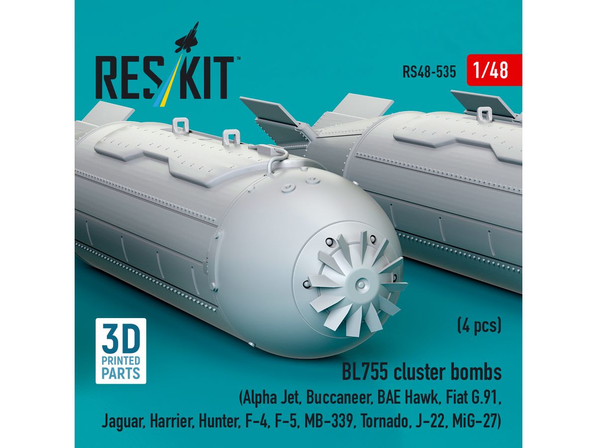1/48 BL-755 クラスター爆弾 (4個入) | HLJ.co.jp