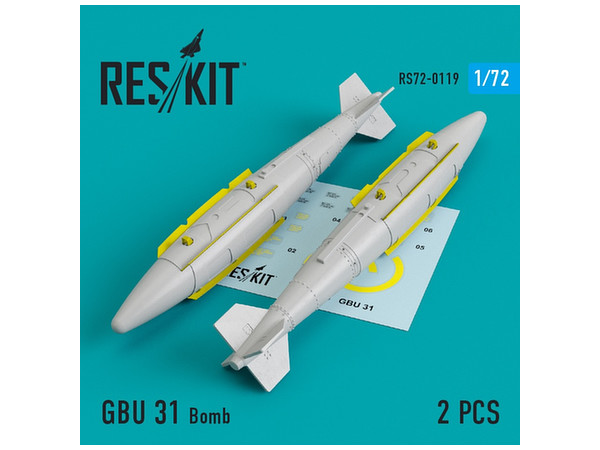 1 72 Gbu 31 00ポンドjdam爆弾 2個入り 1 72 Gbu 31 00ポンドjdam爆弾 2個入り
