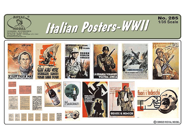 1 35 イタリアポスターwwii By ロイヤルモデル ホビーリンク ジャパン 1 35 イタリアポスターwwii By ロイヤルモデル ホビーリンク ジャパン