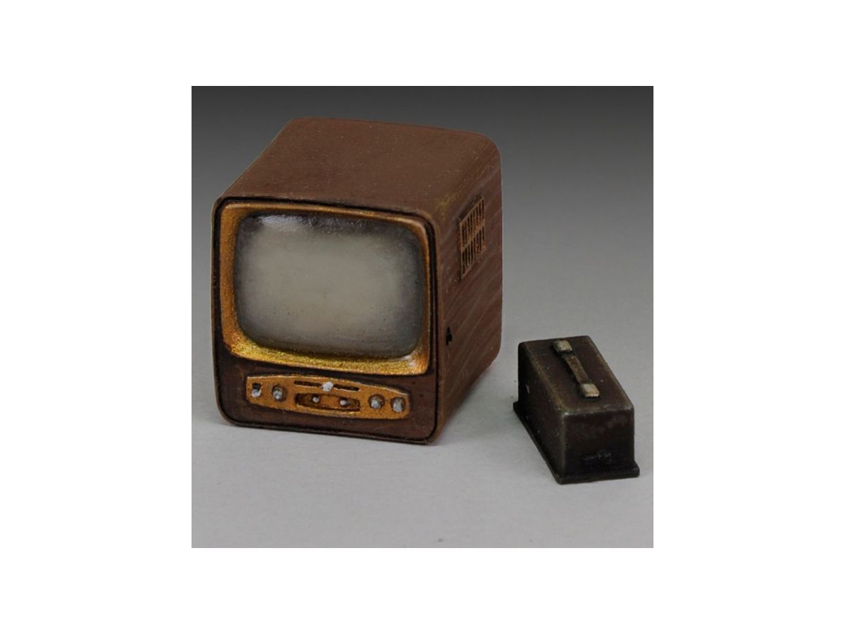 1/35 テレビ・オーディオ・カメラ 貴重品 Symphonic ブラウン管テレビ