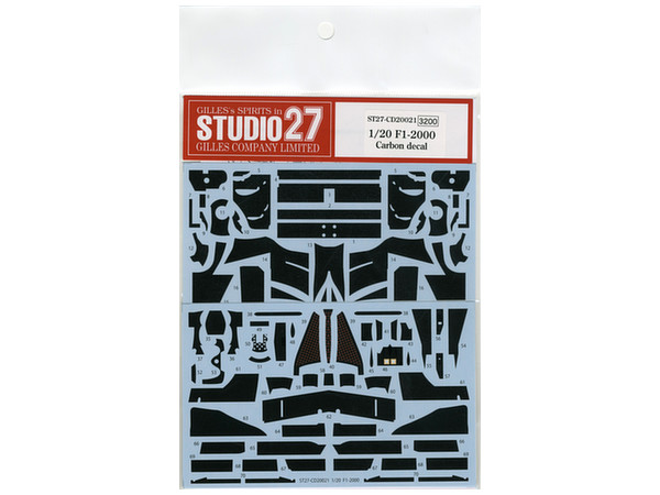 1/20 フェラーリ F1-2000 カーボンデカール (タミヤ用) | HLJ.co.jp