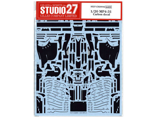 1/20 マクラーレン MP4-31 カーボンデカール (エブロ用) | HLJ.co.jp
