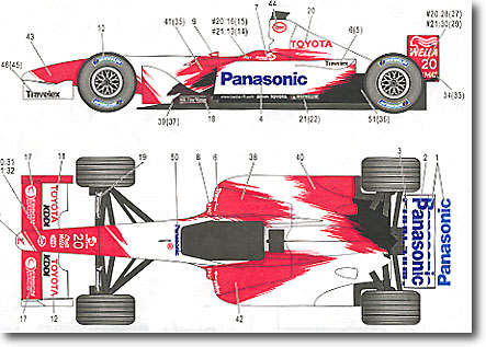 STUDIO27 1/20 Panasonic TOYOTA TF103 - YouTube