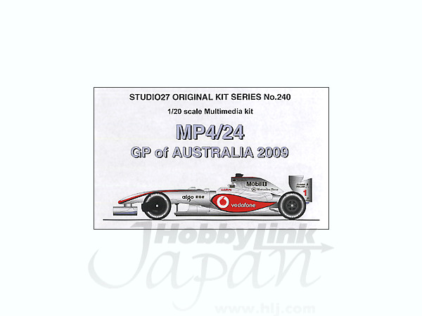 1/20 マクラーレン MP4/24 オーストラリア GP 2009 | HLJ.co.jp