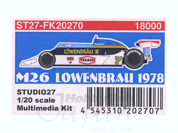 1/20 マクラーレン M26 1978 レーベンブロイ | HLJ.co.jp