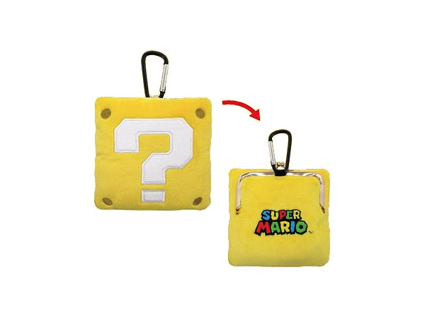 スーパーマリオ ぬいぐるみポーチ ハテナブロック スーパーマリオ ぬいぐるみポーチ ハテナブロック