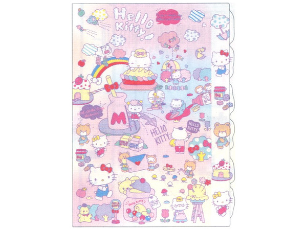 ダイカットクリアファイル 5P サンリオコレクション 2 ハローキティ