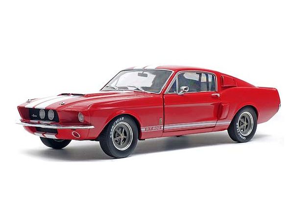 1/18 シェルビー マスタング GT500 (レッド/ホワイトストライプ) | HLJ