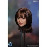 1/6 アジア人女性ヘッドA（Red Medium Hair）SD-H047A 1/6 アジア人女性ヘッド A (Red Medium Hair) | HLJ.co.jp