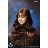 ドールアクセサリー　1/6 アジア人女性ヘッドB (Red Long Curly Hair) thumb_sdu66650_1_1691567410.