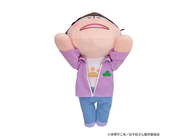 おそ松さん メガジャンボ 寝そべりぬいぐるみ 全長約40cm 一松 51Tam3Ym44L._UF350,350_QL50_.jpg