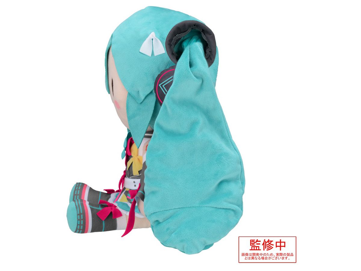 初音ミク マジカルミライ2018 ふわふわぬいぐるみ(L) グッズ-ぬいぐるみ】初音ミク マジカルミライ2018 ふわふわぬいぐるみ
