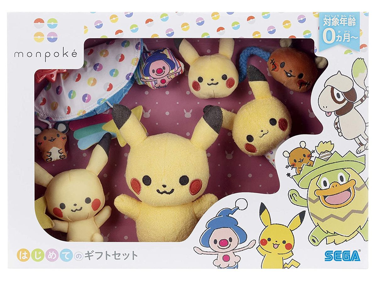 ポケモンぬいぐるみギフトセット モンポケ はじめてのギフトセット | HLJ.co.jp
