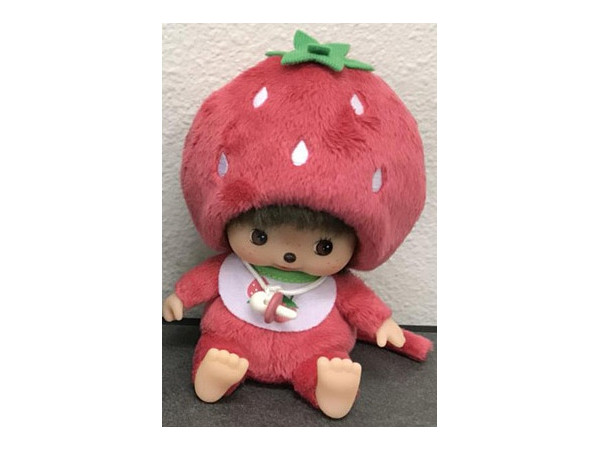 いちごのベビチッチさん モンチッチ Sサイズ お座り Sekiguchi いちごのベビチッチさん モンチッチ Sサイズ お座り Sekiguchi
