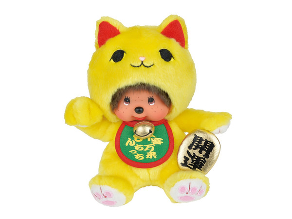 幸せを呼ぶ黄色い招き猫 モンチッチ S | HLJ.co.jp