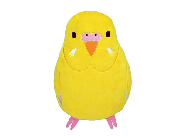 コトリコレクション セキセイインコ クッション イエロー | HLJ.co.jp