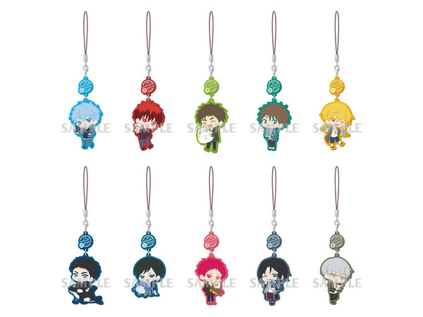 黒子のバスケ キャラゆらラバーストラップ Animal Friends A 1box 10pcs 黒子のバスケ キャラゆらラバーストラップ Animal Friends A 1box 10pcs