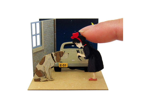 みにちゅあーとキット スタジオジブリmini 魔女の宅急便 老犬ジェファーソンとキキ By さんけい ホビーリンク ジャパン みにちゅあーとキット スタジオジブリmini 魔女の宅急便 老犬ジェファーソンとキキ By さんけい ホビーリンク ジャパン