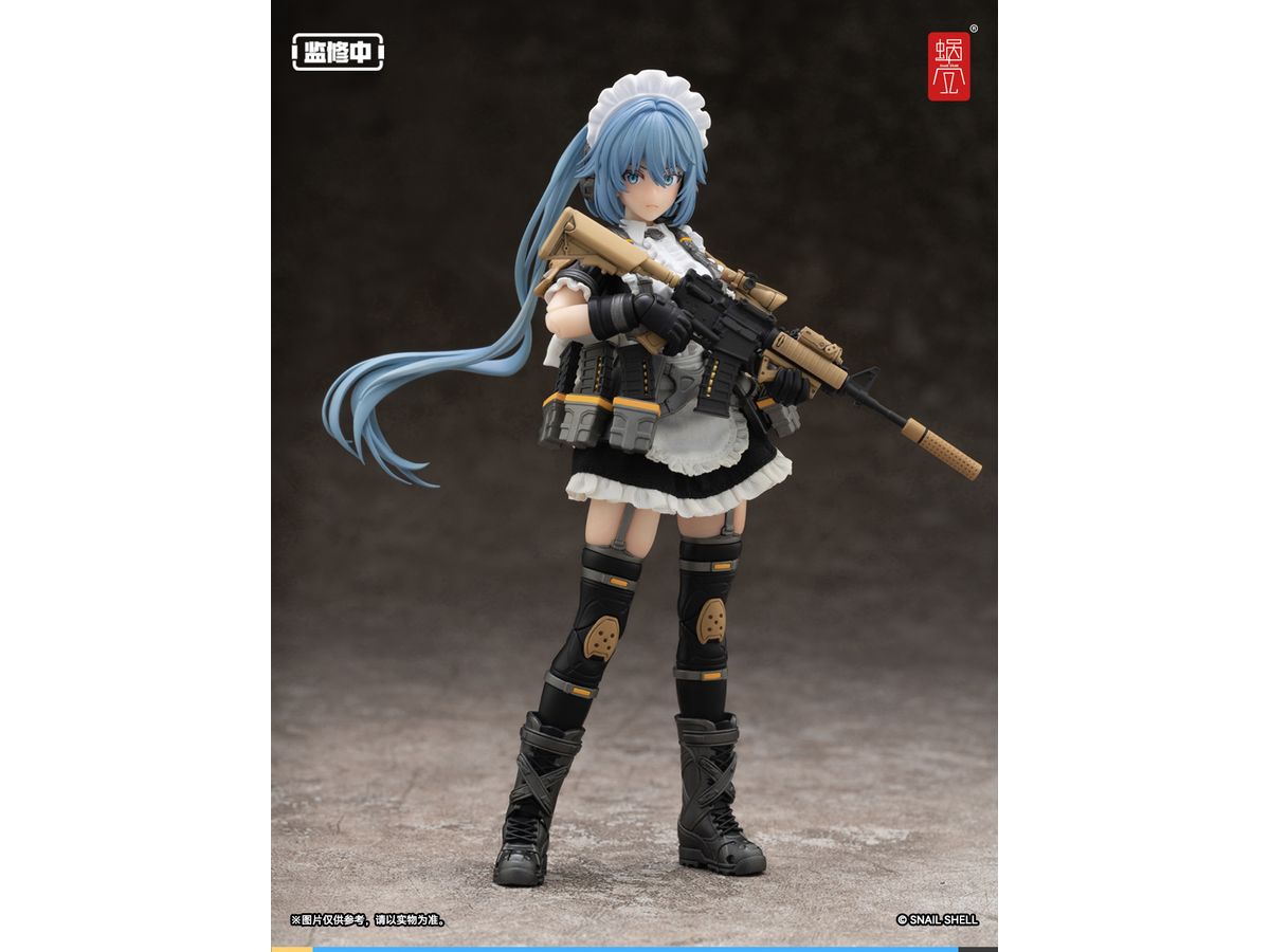 タクティカルメイド　常磐和音　スネイルシェル　未開封品 予約開始】1月17日 「RA-02 タクティカルメイド 常磐和音 1/12