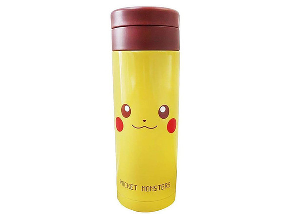 ポケットモンスター ステンレスボトル 直飲み水筒 ピカチュウフェイス By スモール プラネット ホビーリンク ジャパン ポケットモンスター ステンレスボトル 直飲み水筒 ピカチュウフェイス By スモール プラネット ホビーリンク ジャパン
