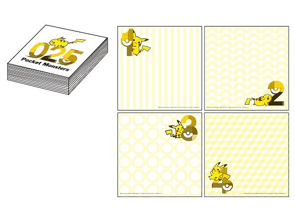 ポケットモンスター ブロックメモ ピカチュウ025 ポケットモンスター ブロックメモ ピカチュウ025