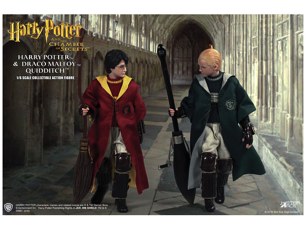 1 6 ハリー ポッター ドラコ マルフォイ ツインパック クィディッチver アクションフィギュア 1 6 ハリー ポッター ドラコ マルフォイ ツインパック クィディッチver アクションフィギュア