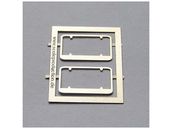 1 24 外車用 ナンバープレート フレーム By スケールプロダクション ホビーリンク ジャパン