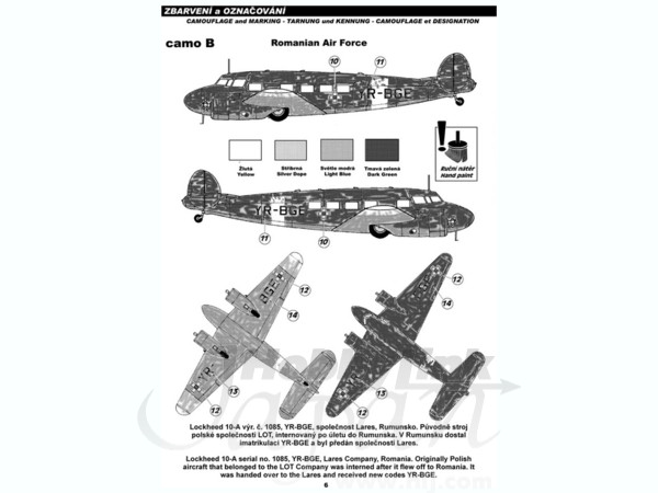 1 72 ロッキード モデル 10 エレクトラ By スペシャルホビー ホビーリンク ジャパン