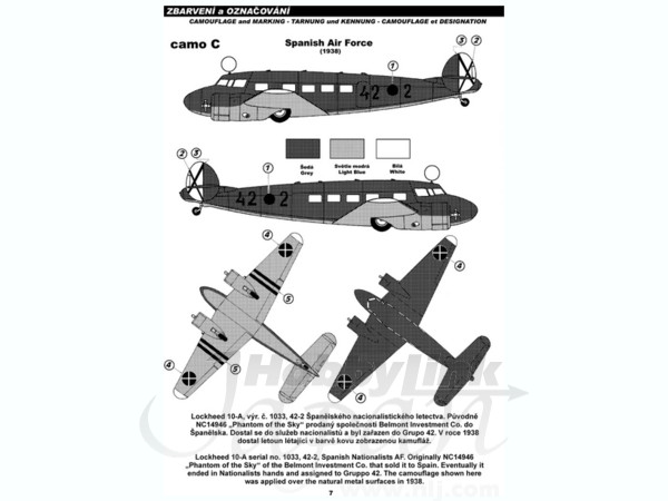 1 72 ロッキード モデル 10 エレクトラ By スペシャルホビー ホビーリンク ジャパン