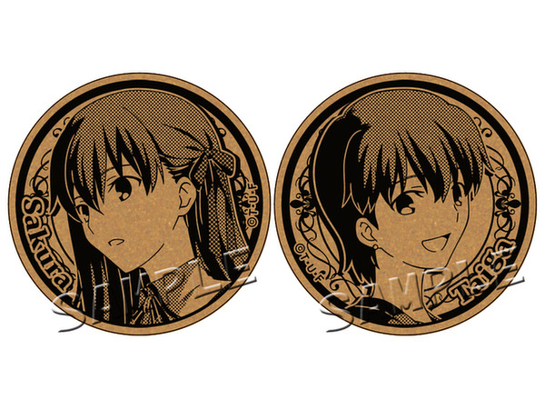 Fate Stay Night Ubw コルクコースター 間桐桜 藤村大河 Fate Stay Night Ubw コルクコースター 間桐桜 藤村大河