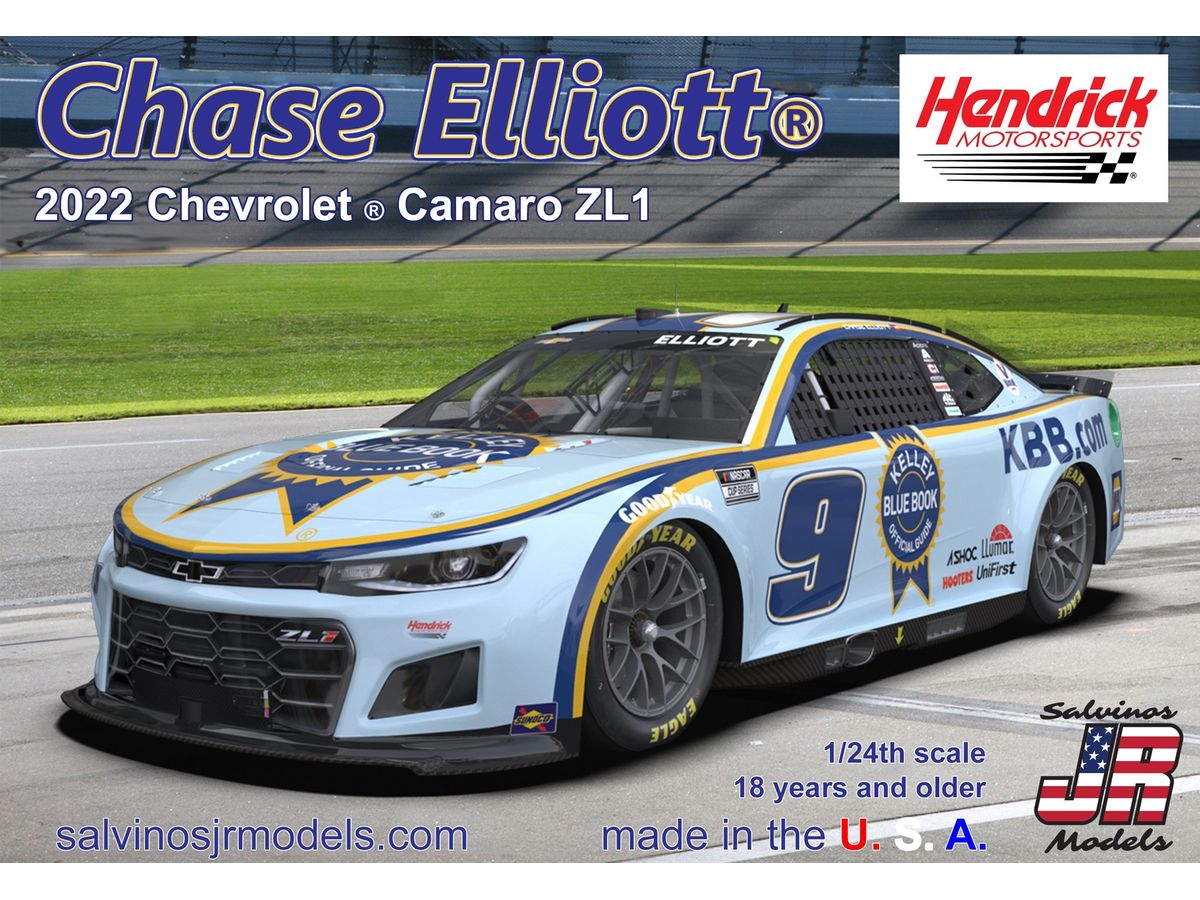 1/24 NASCAR 2022 カマロ ZL1 #9 ヘンドリックスモータスポーツ
