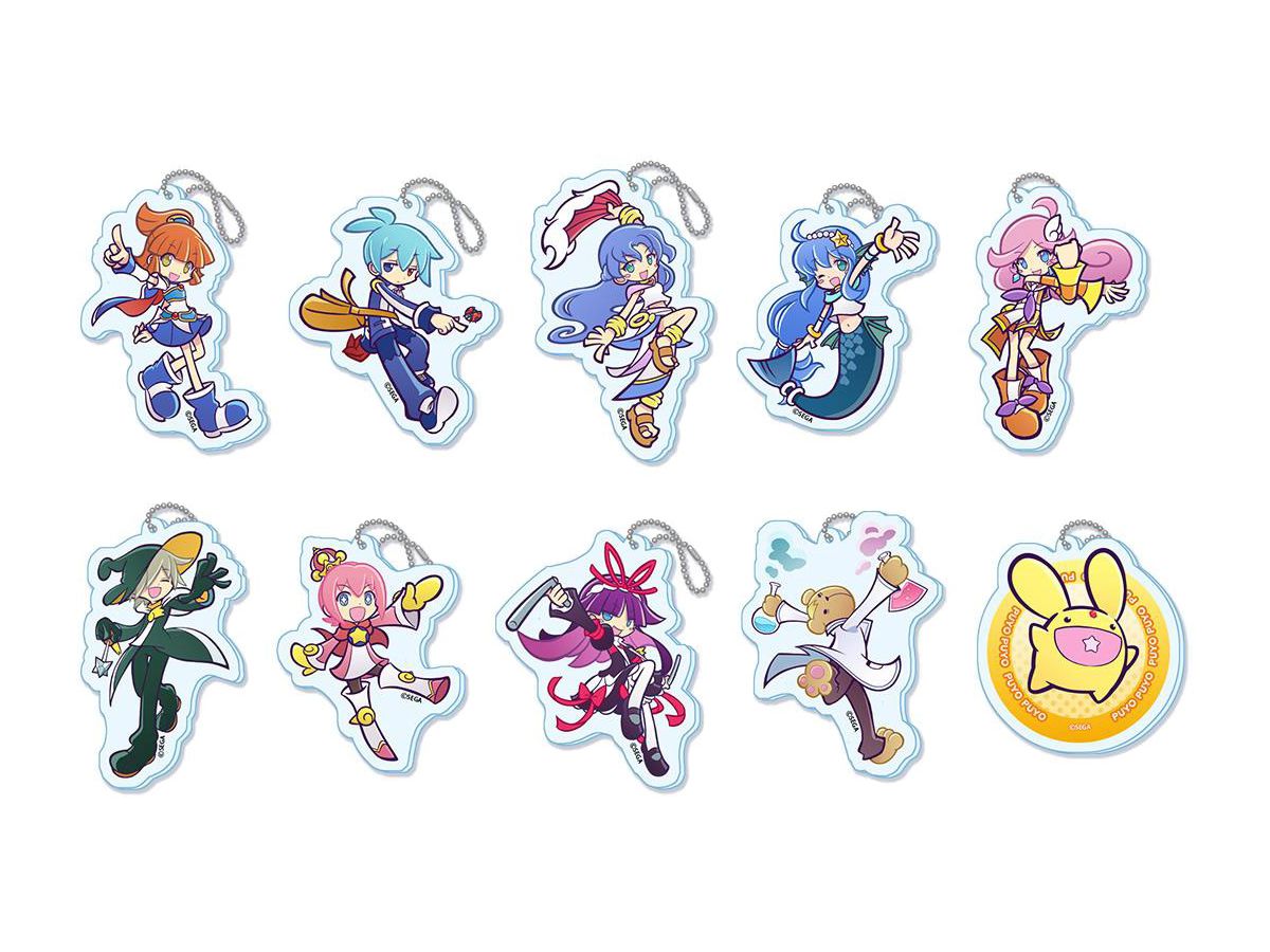 ぷよぷよ　プリクラ　キーホルダー ぷよぷよ: トレーディング アクリルキーホルダー (Vol.1) 1Box 10pcs