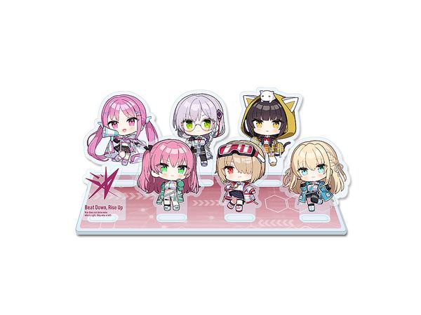 ヘブンバーンズレッド: ぷちちょこアクリルジオラマ サイバーパンクver