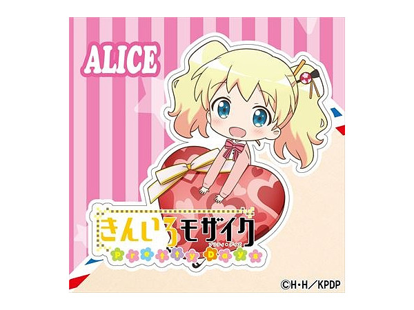 きんいろモザイク Pretty Days ワンポイントステッカー アリス By シーズナルプランツ ホビーリンク ジャパン