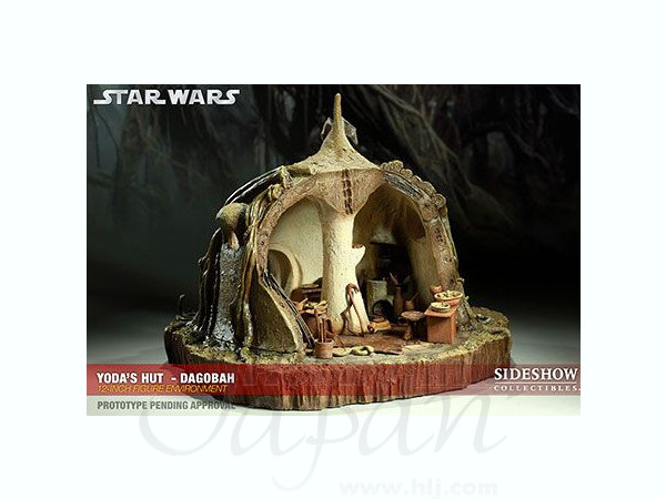 スター・ウォーズ 1/6スケールフィギュア ヨーダのダゴバ住居