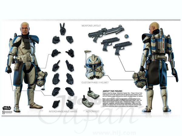 1/6 ミリタリーズ・オブ・スター・ウォーズ: コマンダー・レックス