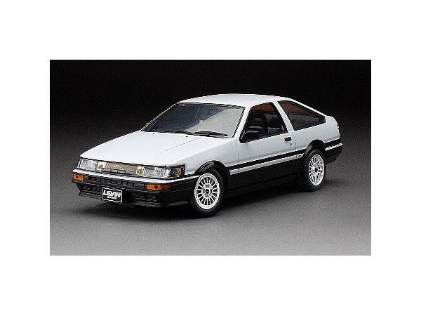 ミニカー　1/24 トヨタ カローラ レビン AE86 1985(ホワイト×ブラック) [51001] 1/24 トヨタ カローラ レビン AE86 1985 ホワイト / ブラック