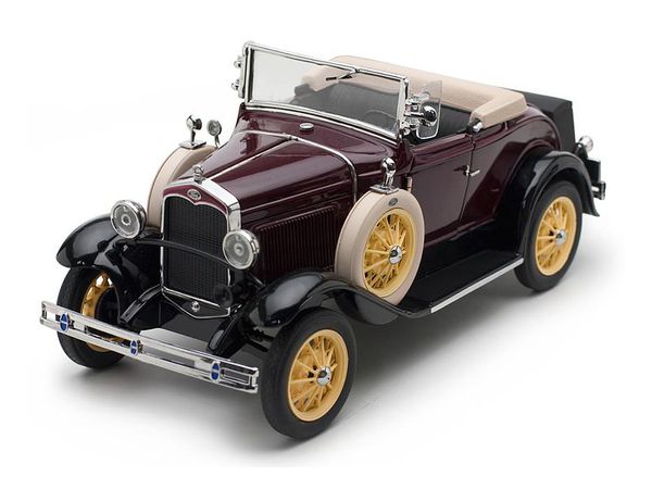 1/18 フォード モデル A ロードスター 1931 マルーン | HLJ.co.jp