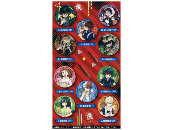 僕のヒーローアカデミア 缶バッジコレクション 1 Box 10pcs By ショウワノート ホビーリンク ジャパン