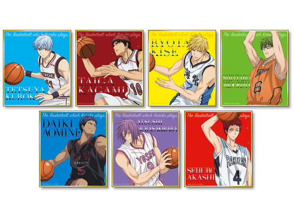 黒子のバスケ ミニ色紙コレクション A 1Box 7pcs | HLJ.co.jp