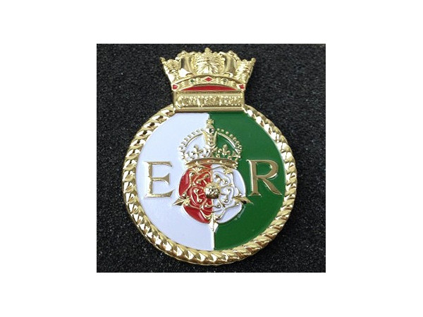 英国海軍 戦艦 クイーン エリザベス 紋章 縦約55mm By シップヤードワークス ホビーリンク ジャパン