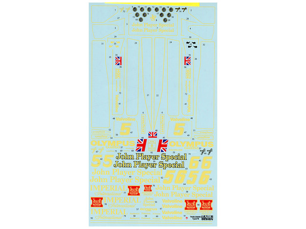 1/20 ロータス 78 フルスポンサーシップデカール DX | HLJ.co.jp