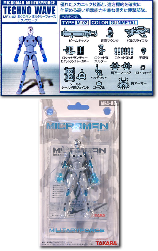 2004 ミリタリーフォース 2004 MF4-02 テクノウェーブ | HLJ.co.jp