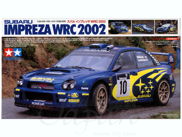 1/24 スバル インプレッサ WRC 2002 ツールドコルス | HLJ.co.jp